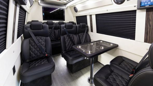 10 passenger sprinter van inside virginia beach