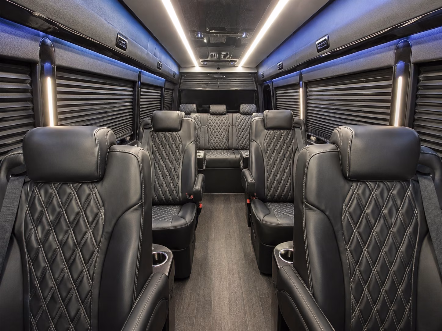 15 passenger sprinter van inside