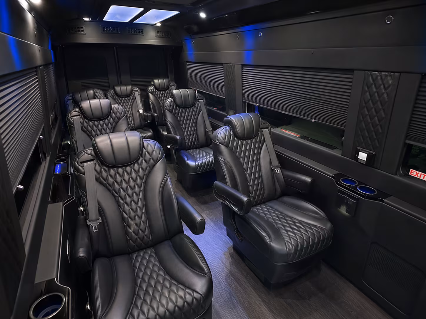 virginia beach 18 passenger sprinter van inside