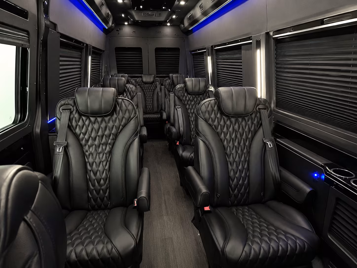 virginia beach 20 passenger sprinter van inside