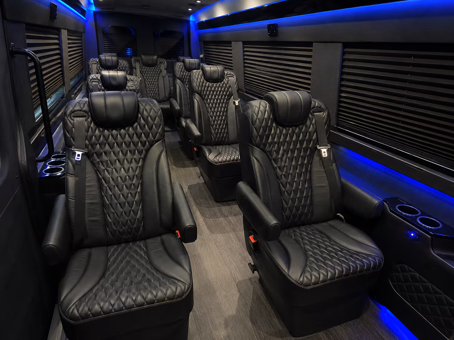 virginia beach 8 passenger sprinter van interior